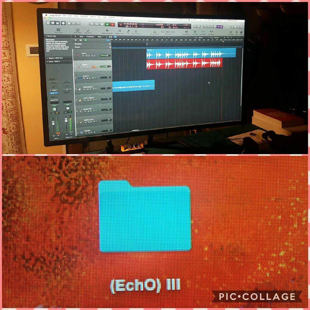 echometalband's tweet image. Sleep is for the weak.
(EchO)&apos;s third album in the works. #echodoom #newmusic #preproductions #thirdalbum #doommetal #metalheads #metal