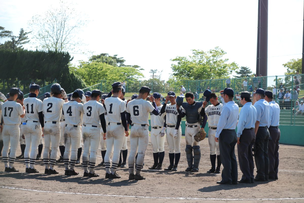 MSB_38_89u18's tweet photo. 【島根県春季県大会・決勝戦】 
平成29年度島根県高等学校春季野球大会 兼 第128回春季中国地区高等学校野球大会島根県予選 
平成29年5月5日(金・祝) 県立浜山球場 
決勝戦 試合終了 
石見智翠館 4-2 大社  
 #高校野球
 #島根県 https://t.co/LeHg4y1sHX