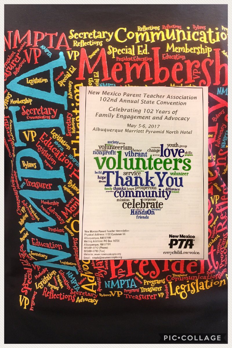 New Mexico PTA is ready to see you at the 102nd Annual State Convention!! #nmptaproud