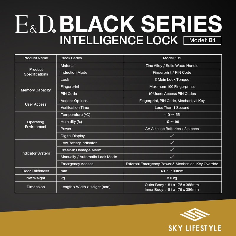 SkyLifestyle99's tweet image. #IntelligenceLock #TopPick #TopSeller #of #SkyLifestyle #BlackSeries #Model #B1
#Classy #neat #design which surely upgrade your #lifestyle