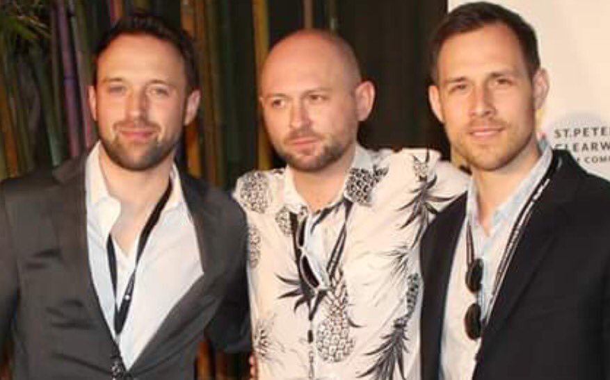 residuefilm's tweet image. @residuefilm @JClaytonActor @BlaineActor &amp;amp; @Maticinyourface attend @SunscreenFF party for #worldpremiere great photo by @Hollywoodfilms1