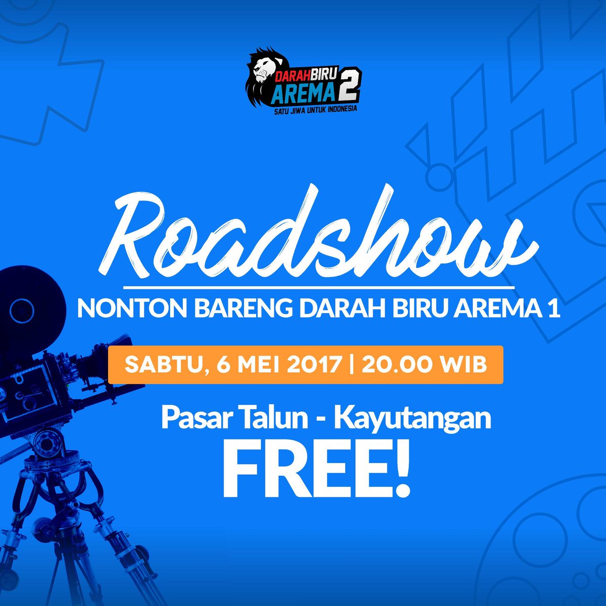 DBAfilm's tweet photo. Kuy kuy laduub! Memasuki masa selesai #SyutingDBA 2, mari kita NONTON BARENG DBA 1 sek beh! Mayan gae inspirasi kentjan mu 😆#roadshowDBA https://t.co/Wry15GKPAd