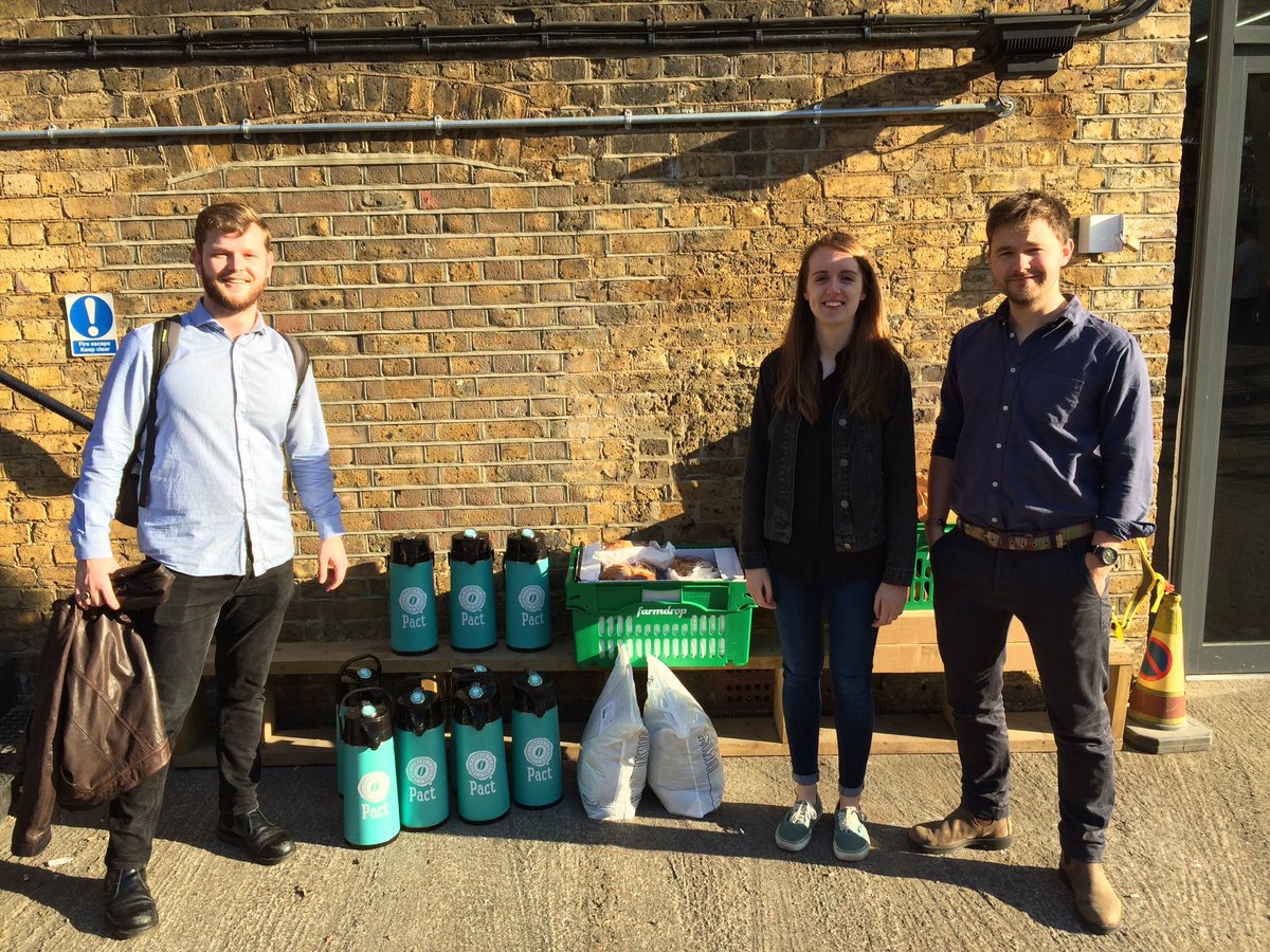 PactForBusiness's tweet photo. Pact at Work does breakfast...#pactcoffee #brexitmeansbreakfast #alphasights https://t.co/tV2unQwXpH