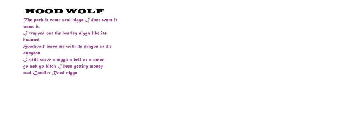 yeahweLIT's tweet image. And they be saying niggas aint got bars lol  @Hoodrich_Pablo keep going hard 💵🔌🔫 #HOODWOLF @dannyhoodrich