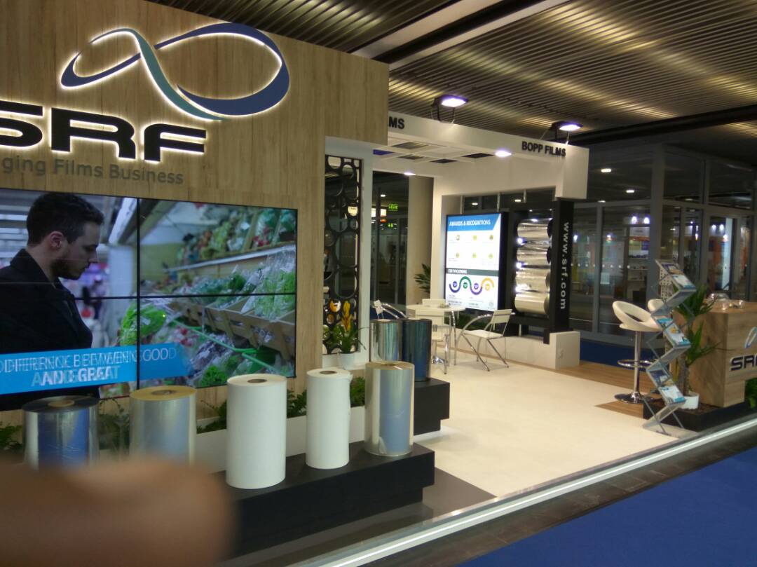 booth_construct's tweet image. SRF showcases its brand capabilities at #Interpack17 with a magnificent exhibit engineered by #BoothConstructions. #events @interpack2017