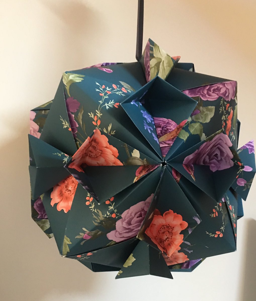 . <a href="/festofmaking/">Festival of Making</a> - a preview of modular origami I made from beautiful <a href="/GrahamandBrown/">Graham & Brown</a> wallpaper - find me at King George's Hall this weekend