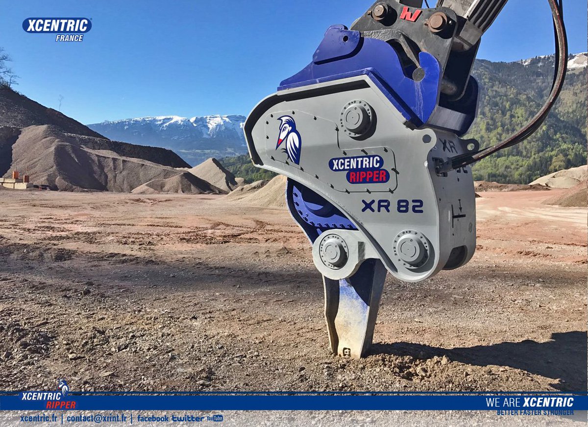 XCentricFrance's tweet photo. Exclu monde, premier #XcentricRipper Mining Series #XR82 livré à @GroupeColas SOCAVA (74) sur @VolvoCE_NA #EC750E
#Xcentric #VolvoExcavator https://t.co/TnxIleuxvK