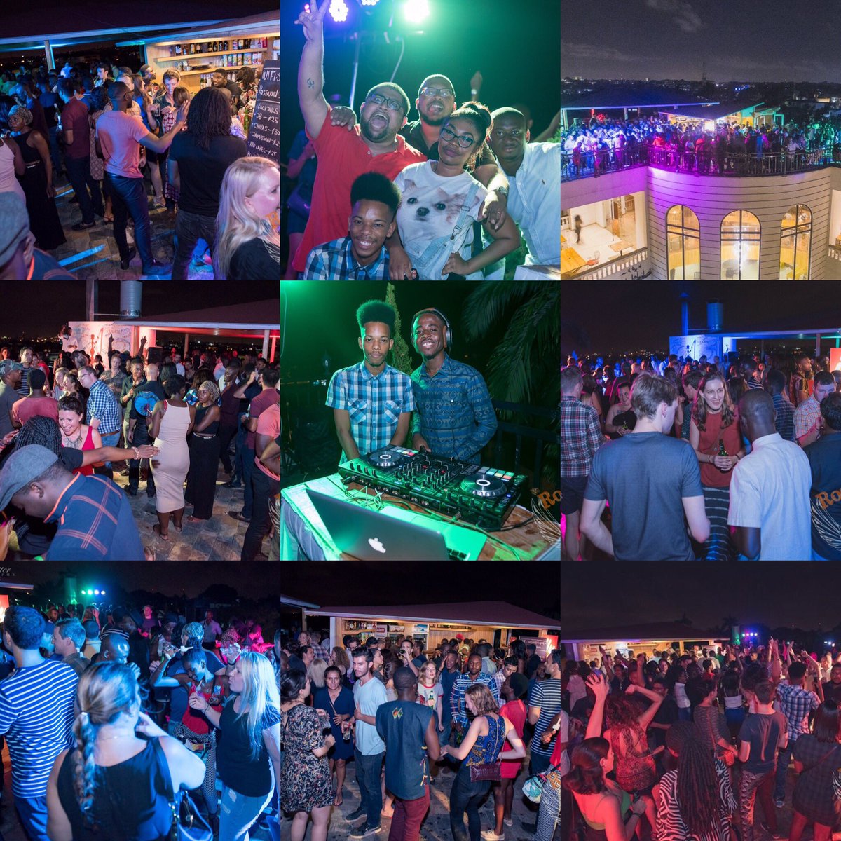 JonnyStone11's tweet photo. The aim was to set the #RoofOnFire and we did just that. Anytime @jamjargh arrange this party do yourself a favor and come. @RoofAccra https://t.co/DV4UrRwe6l