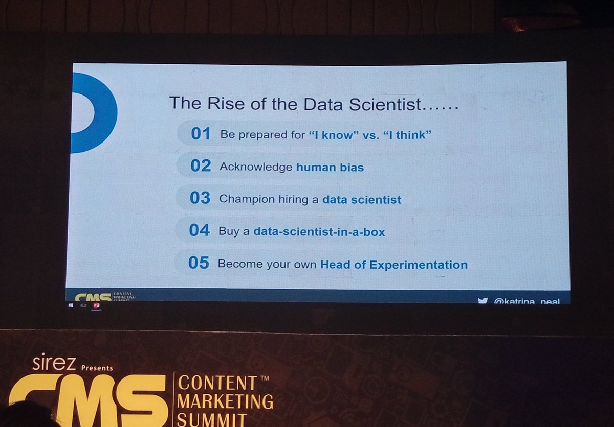 __DishaPandey's tweet photo. Takeaways...
@katrina_neal
#CMSAsia2017 #CMSAsiaRocks #contentmarketing https://t.co/F828qJoVgT