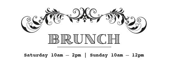 Our new Brunch menu is here!If you haven't sorted out your weekend brunch plans yet, book yourself a table with us..