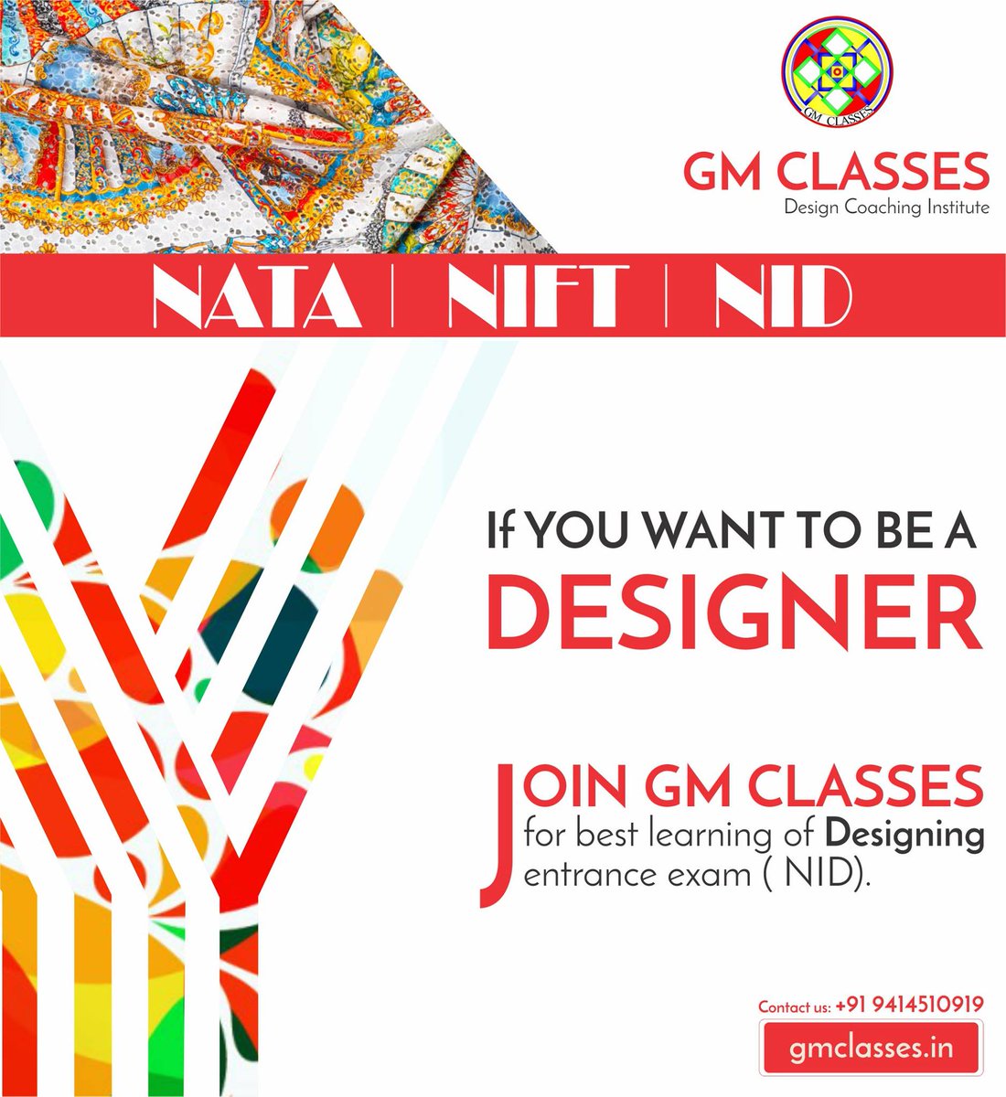 WorkGmclasses's tweet image. Best institute for NID!!
An institute which runs on the highest ethical standards, where YOUR goal is OUR goal!!
#goal #career #GMclasses