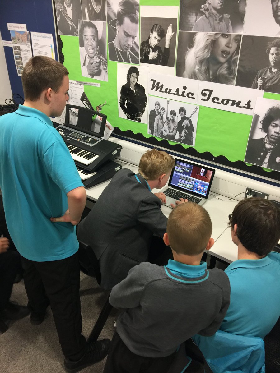 HAMusicDept's tweet photo. Inspired by @cescaeaton, students finalise their cuts ready for composition with @EdHughes16 &amp; @OrchestraSl Thanks for visiting @AmberRuddHR https://t.co/rNB8aUEwAh