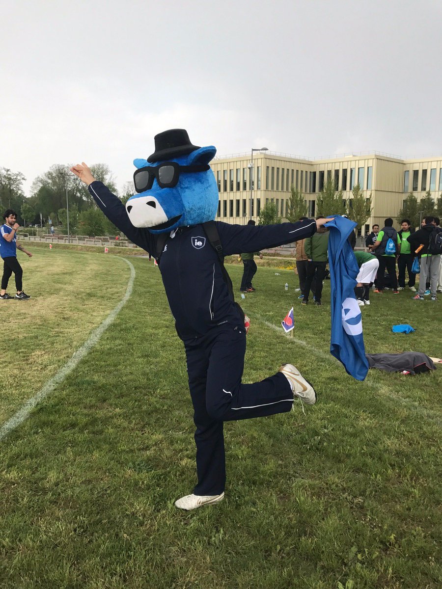 IEbusiness's tweet photo. MT @IECampusLife: It's rainy in Paris but #BetsIE is holding on and helping IE win in all the sports! Go IE! #IEMBAT https://t.co/9gjKnoB1mm