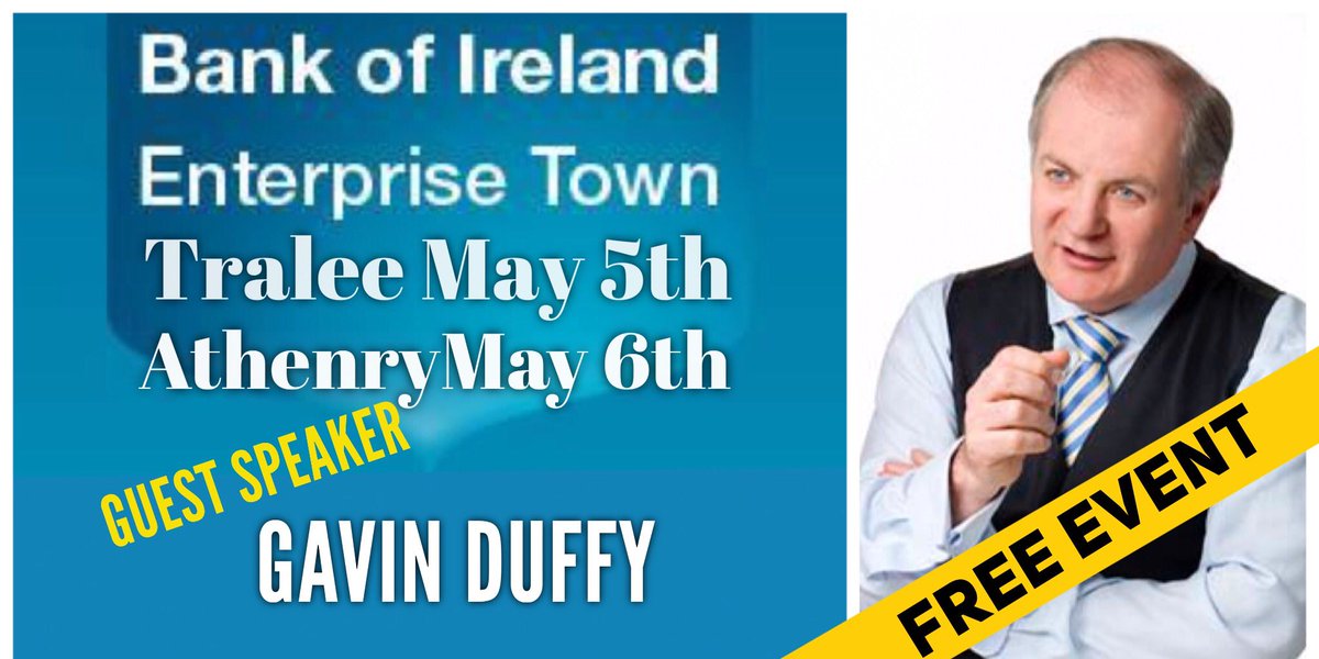 GavinDuffy's tweet photo. See you all in #Tralee Sports &amp; Leisure Centre this evening from 5:30pm #LetsConnect @bankofireland https://t.co/BqvIOkqxB5