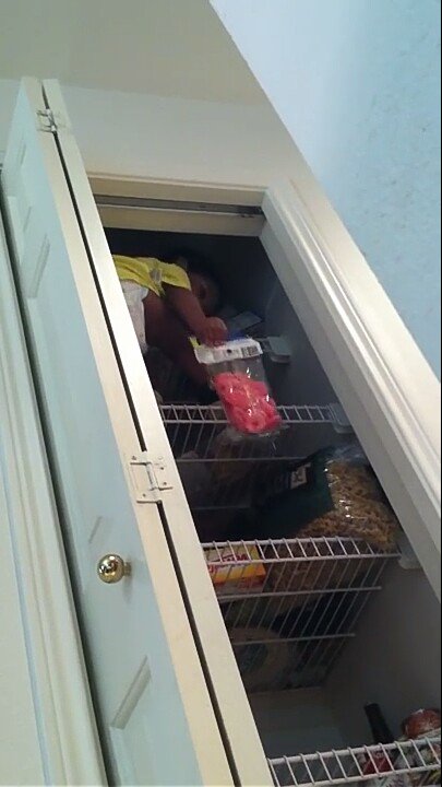kidsandsafety's tweet photo. #CandyAdventure. Kids just love to explore and might climb an open cabinet/refrigerator and fall. Ensure you lock them. #PreventChildInjury. https://t.co/Lhjn98KzUC