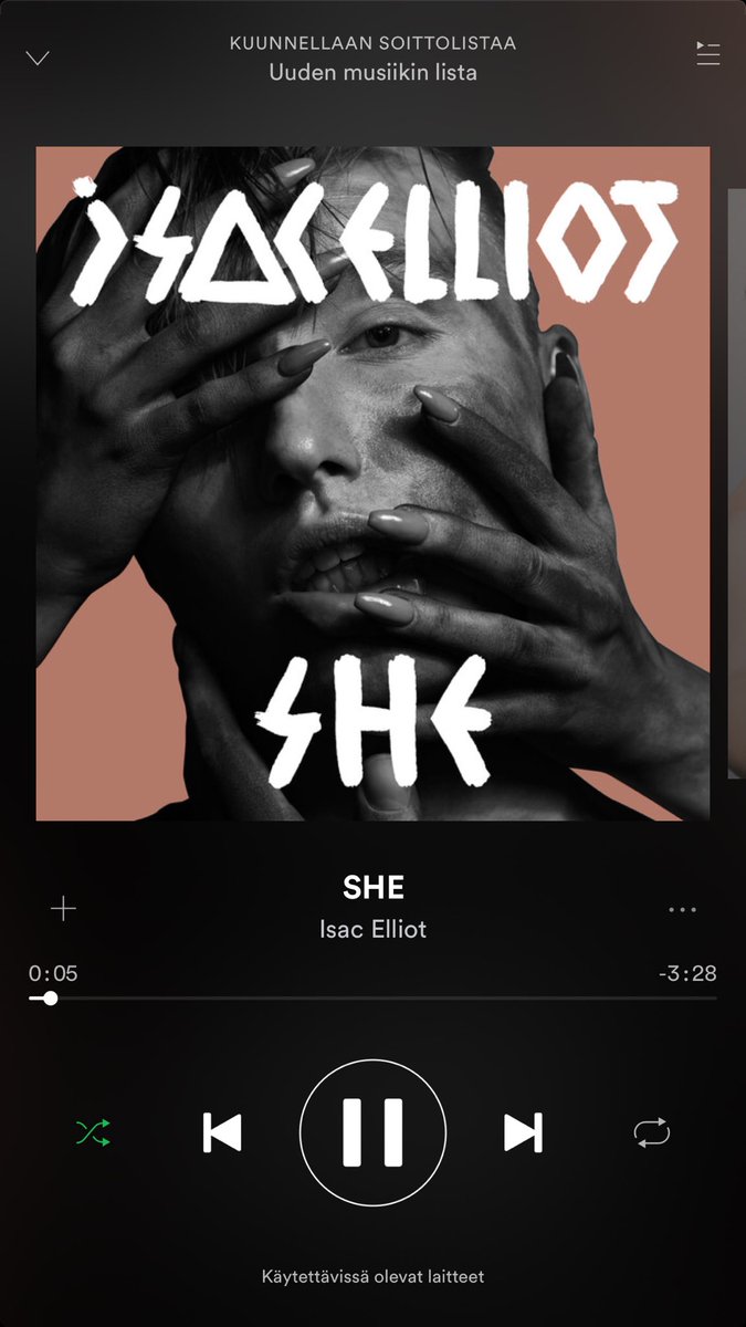 LoopSuomi's tweet image. .@IsacElliot 💜💜💜💜 SUPEEEER!!! Parasta perjantaita!!! #isacelliotSHE #isacelliot #loopsuomi