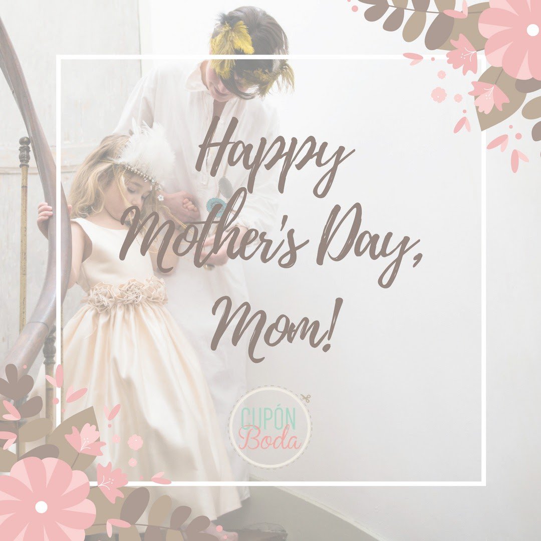 Hay pocas figuras tan importantes en una boda como la madre de novia. ¿Qué haríamos sin ellas? ¡Feliz #DíaDeLaMadre! 
#CupónBoda #Bodas