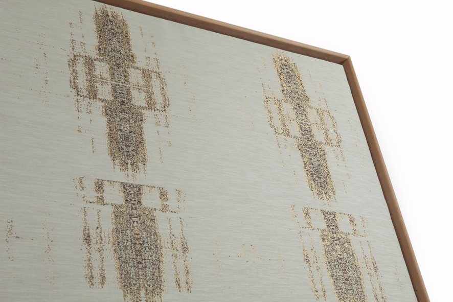 ThoseWhoMakeWav's tweet photo. Music In Fabric // 'Silence if the fabric upon which notes are woven', visualisations of music in woven fabric. @BeatWoven #DavidBowie https://t.co/YXtUXDfY5F