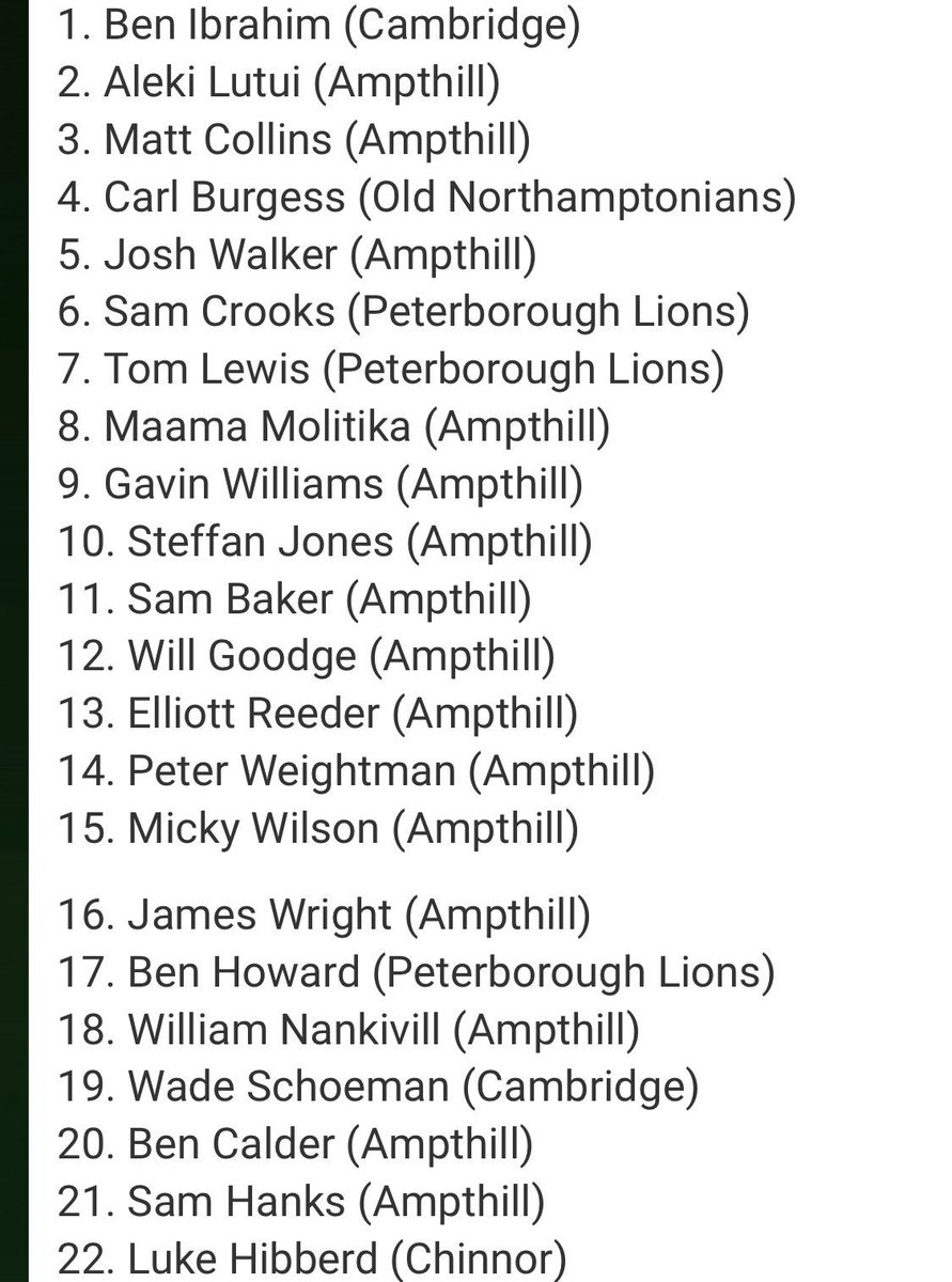 camrufc's tweet photo. And here's @EastMidsRugby to face @ECRURUGBY with a couple of familiar faces #ComeAndSupport #KickOff1415hrs #BarOpens1300hrs https://t.co/lV7tXTMAvy