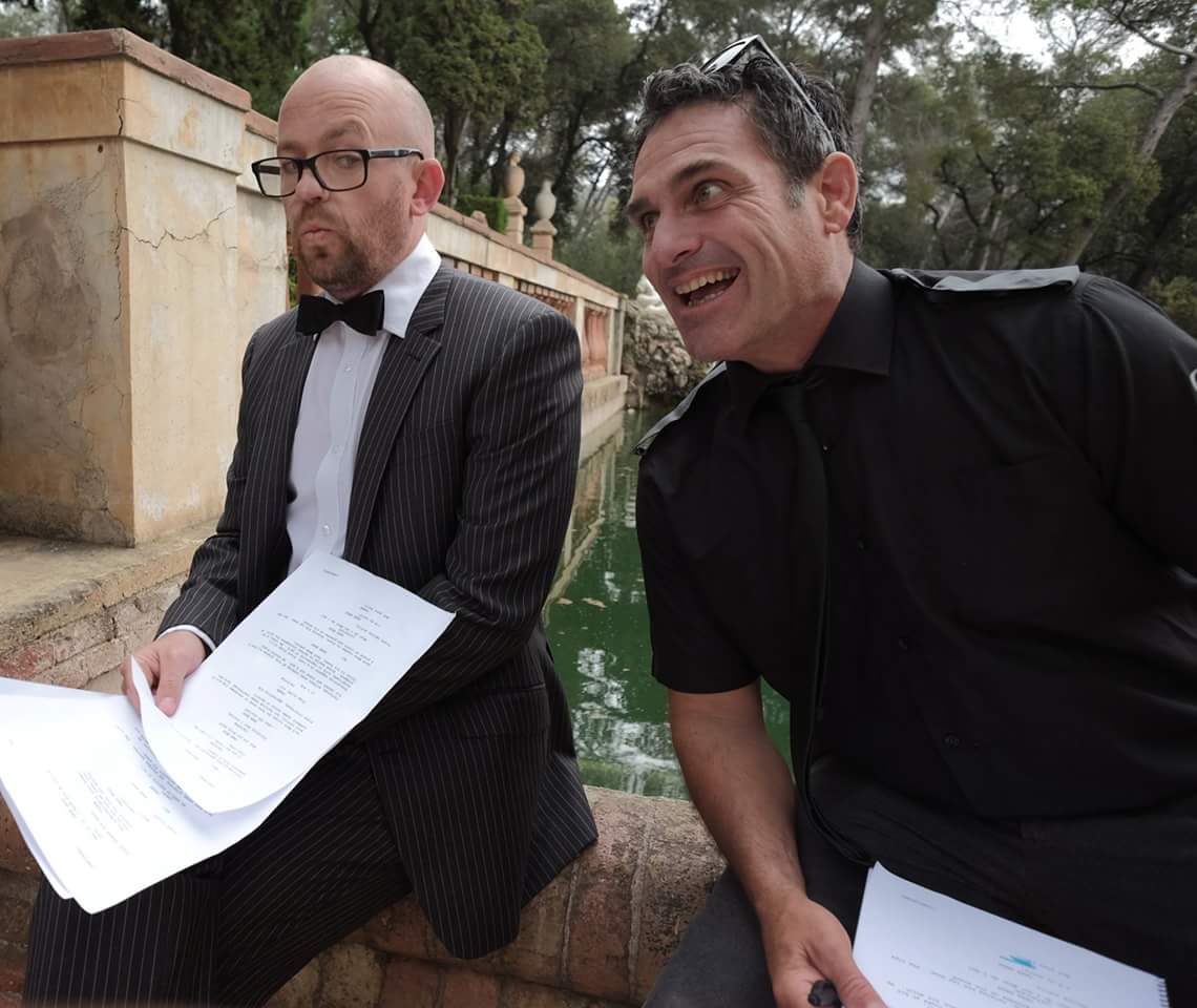 The last day on set! :( Mr Factotum I shall miss you and your bow tie! #featurefilm