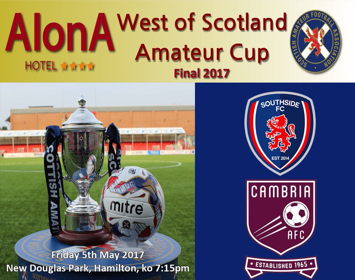 csaflofficial's tweet photo. Very best wishes from all at the CSAFL to @southsidefc2 in the @AlonaHotel @ScotAmFAWest Final tonight โฝ๏ธ๐ #goandwinit https://t.co/yS1SYFRvSU