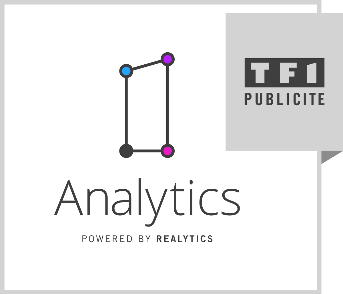 .<a href="/tf1pub/">TF1 PUB</a> fait appel à <a href="/realyticsio/">Realytics</a> leader de la convergence #TV #Digital pour lancer sa nouvelle offre #TF1Analytics goo.gl/iE1L4j