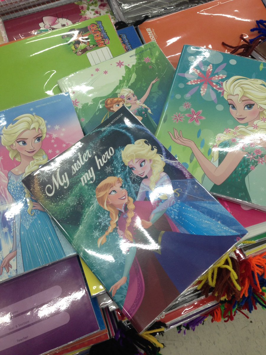 heymbryne's tweet photo. FOR EVERY 69rts GAGAMITIN NIYA FROZEN THEMED NOTEBOOKS SA PASUKAN @Aathinaa1D https://t.co/h9k1qeZodO