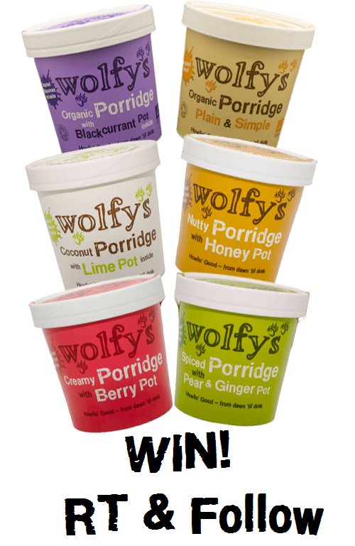 WolfysPorridge's tweet photo. Retweet &amp; FOLLOW to #win a #free case of porridge! Get #FridayFeeling with this #giveaway it's #friyay  #freebie  #FreebieFriday UK Only 😀 https://t.co/7oLoGzzIgX