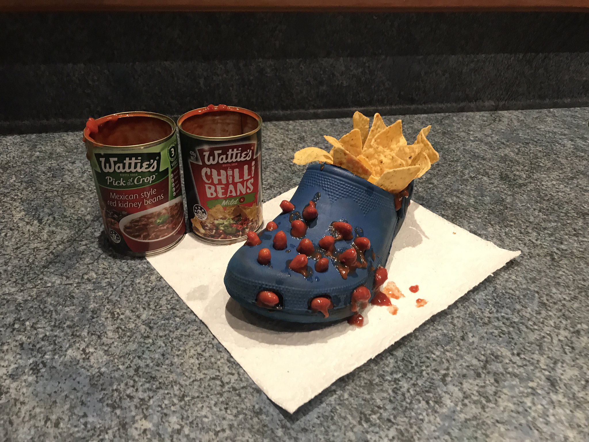 Baked store beans crocs