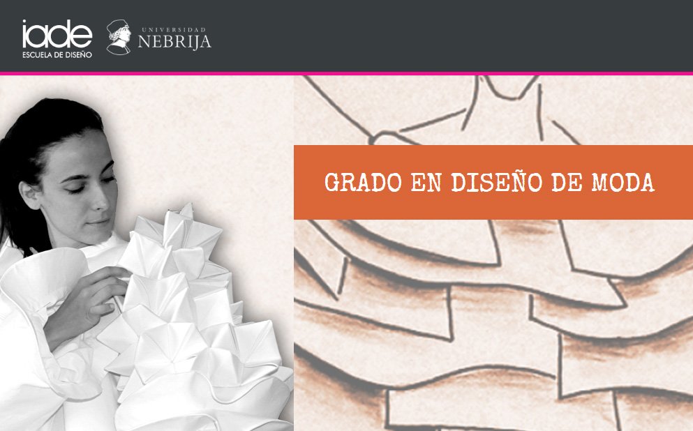 iademadrid's tweet photo. La Fundación Madri+d verifica el nuevo Grado en Diseño de Moda de la Universidad Nebrija IADE. https://t.co/b4hWLlhETF https://t.co/Ob8Jd1y6Rw