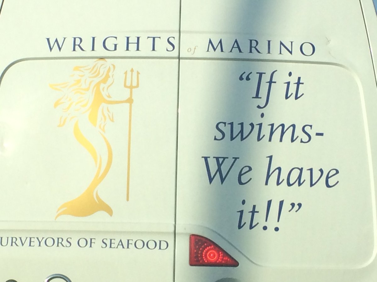Brilliant marketing slogan, that made me smile this morning in #Dublin <a href="/wrightsofmarino/">Wrights of Marino</a>
#FridayFeeling #marketing #DigitalMarketing