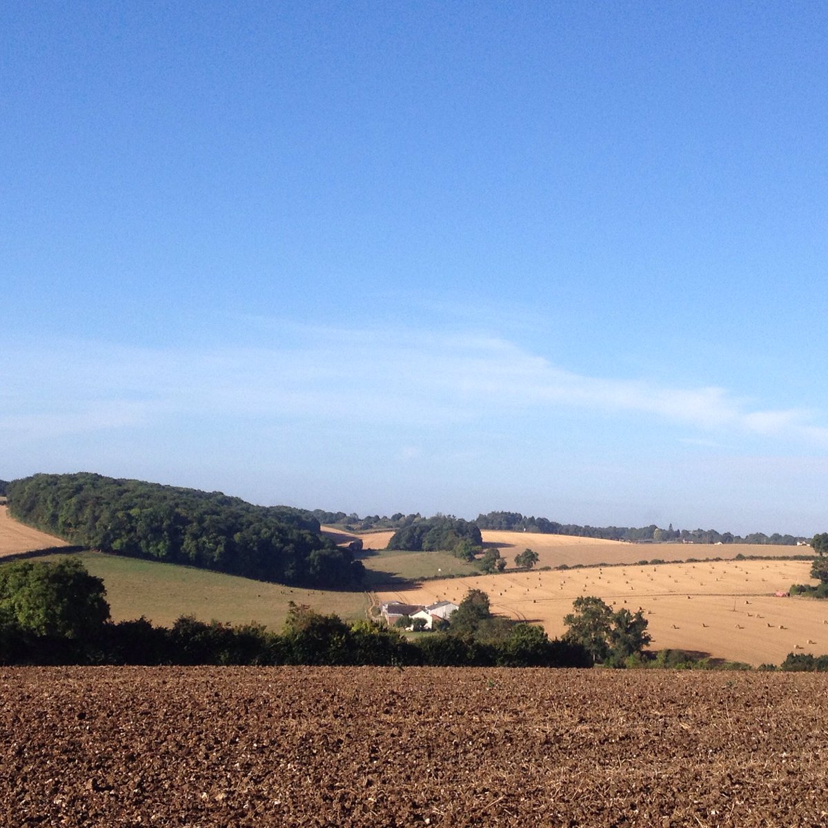 Cracking start to the day #cycling high above #Berko on the old road #Chilterns #mtb Hoping the good weather continues!