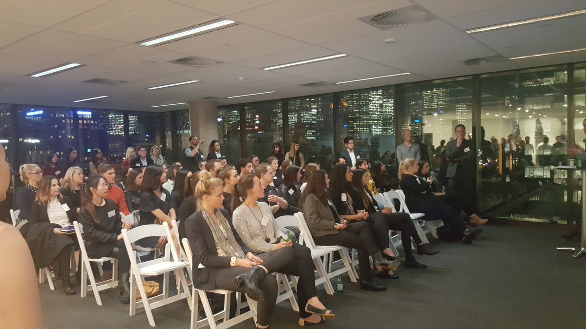 NAWICVIC's tweet photo. No surprise that a presentation on #Australia108 by @FKAarchitects fills the room. #nawic #aus108 #fenderkatsalidis https://t.co/cXwPpqRItK