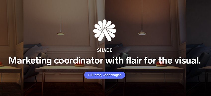 Who wants to be a part of our passionate team? bit.ly/2qH3gTI #cphftw #marketing #startupjobs #denmark #copenhagen #kickstartshade