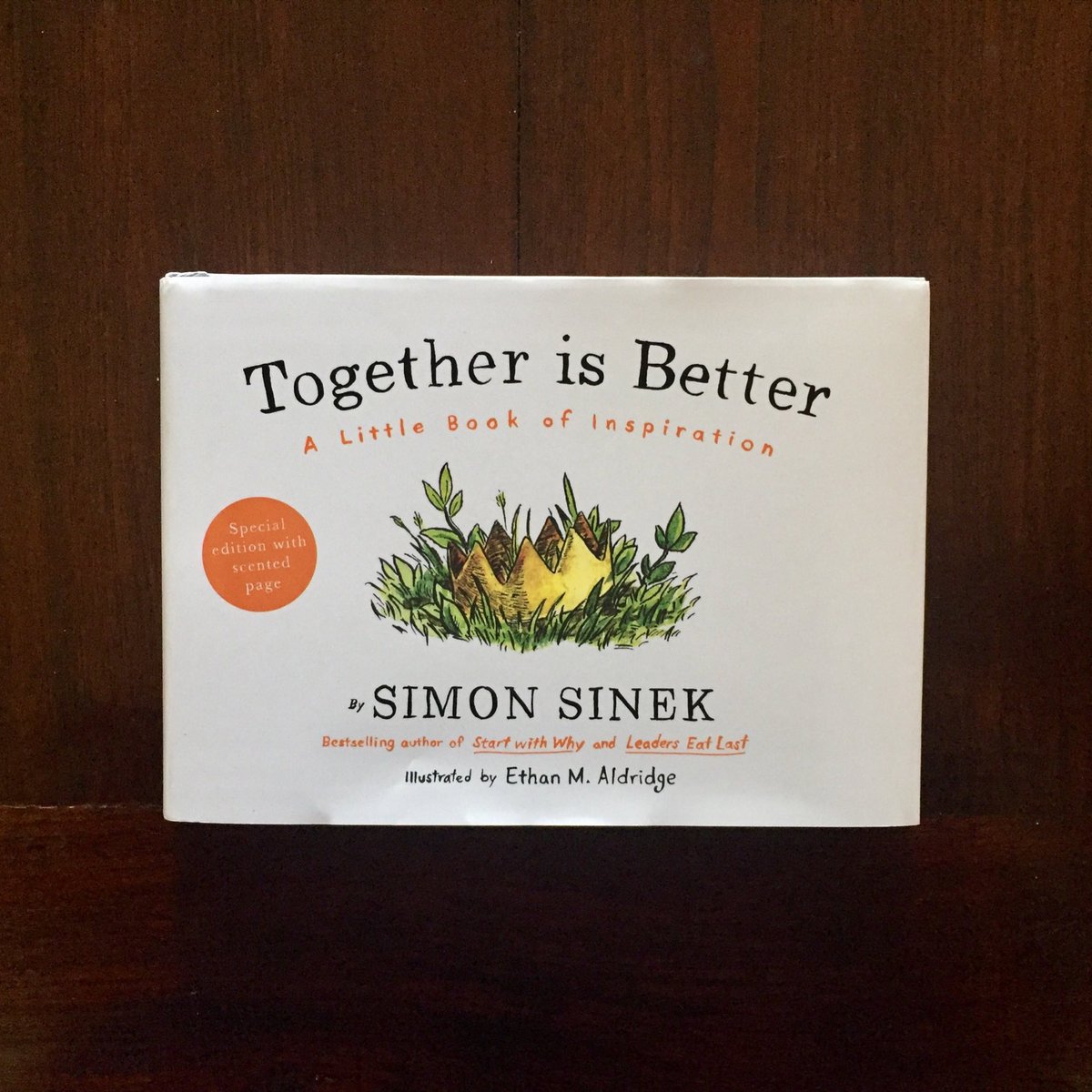 Such a pleasure to see <a href="/simonsinek/">Simon Sinek</a> talk about his new book #togetherisbetter and #helpothers culture. Friday afternoon reading sorted!