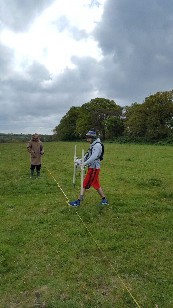 NewForestArch's tweet photo. So ends our 6 day survey of Buckland Rings Iron Age Hillfort. Huge well done to Josie for organising and thanks you to all those that helped https://t.co/h9KyTNY66I