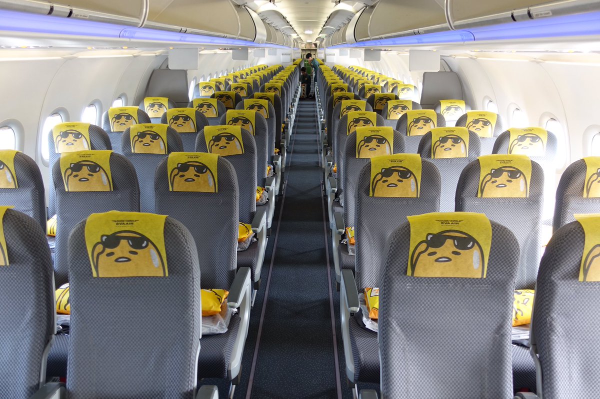 EndlessloveU's tweet photo. รีวิว gudetama flight เส้นทางไทเป-นาริตะ: โคตรน่ารักทุกอย่าง หมอน ที่นั่ง ถุงอ้วก... https://t.co/iDie7uvmVV by #theyiing via @c0nvey https://t.co/90OjvVatpg