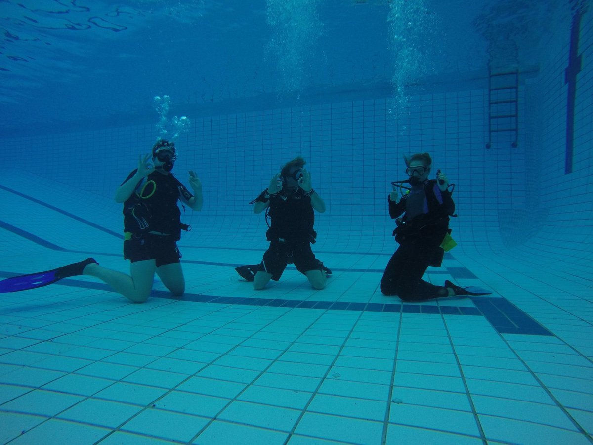 Fantastic #diveraid Try Dives for Sophia and Lewis with smbdiving! #diving #scuba #trydives