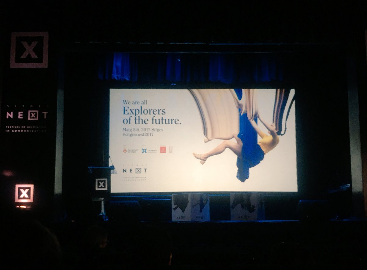 anitapala_'s tweet photo. Está a punto de empezar “Machine Learning: arguably the most important macro trend.” #StephaneScheyven @sitgesnext #sitgesnext17 https://t.co/4xhtsYrlMB