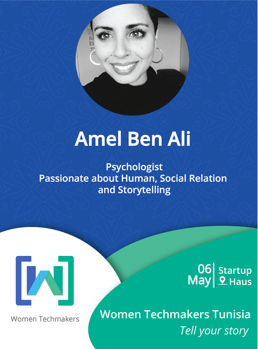 AhlemButterfly's tweet photo. #Leadership #Aspiration #TellYourStory #IWD
#Womentechmakers #WTMTunisia
#WTMBizerte #WTMCarthage #WTMGabes #WTMMonastir #WTMSfax #WTMSousse https://t.co/w31pOa8t3I