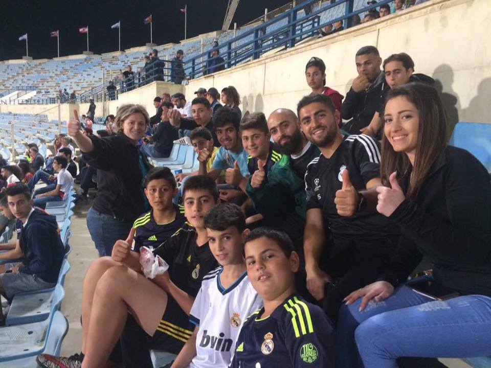 FPSC Social Sports Schools in Lebanon:  <a href="/realmadrid/">Real Madrid C.F.</a> legends in Paradis D'enfants School &amp; Legends Football Match shar.es/1FAbce