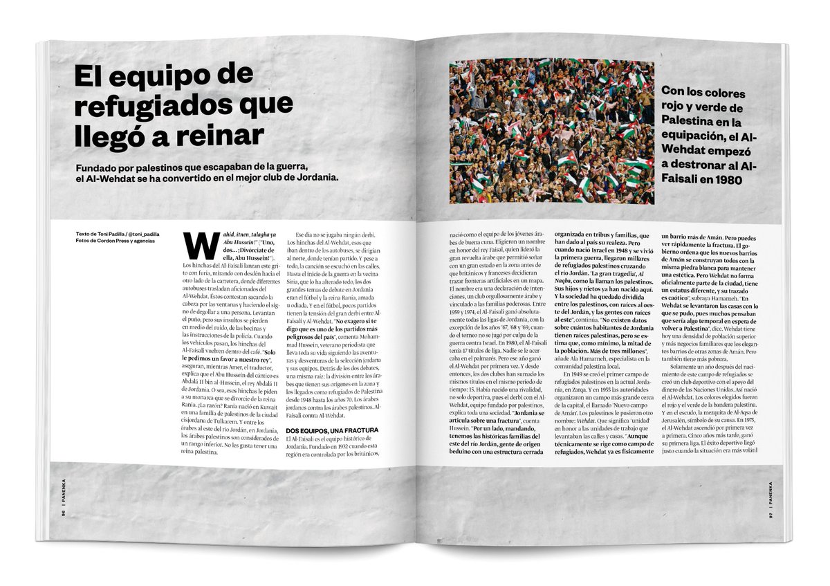 Editorial180's tweet photo. Hay que leer @RevistaPanenka. Cultura, religión, costumbres, tradición... todo al servicio del fútbol. https://t.co/FOIKsi97tR
