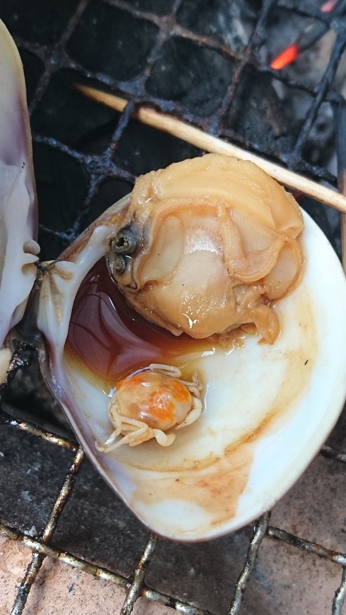 Red ハマグリ食べてたら中からカニが出てきた W ガクブル Red ハマグリ食べてたら中からカニが出てきた W ガクブル