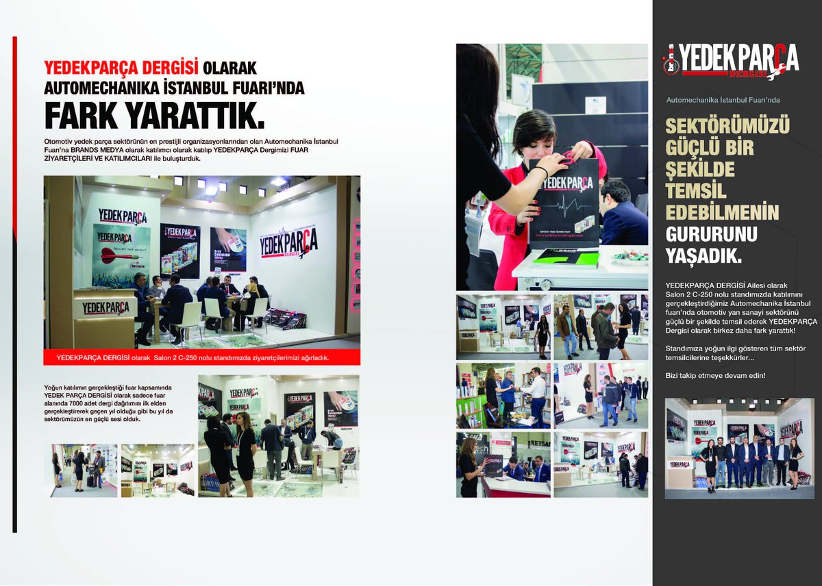 Yedek Parça Dergisi Automechanika İstanbul 2017