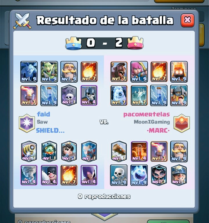 MoonzGaming's tweet photo. Empezamos las batallas de clanes con una victoria xD 
Asi se hace manada, a por mas ❤❤🐺 https://t.co/aKmqBvAFTJ