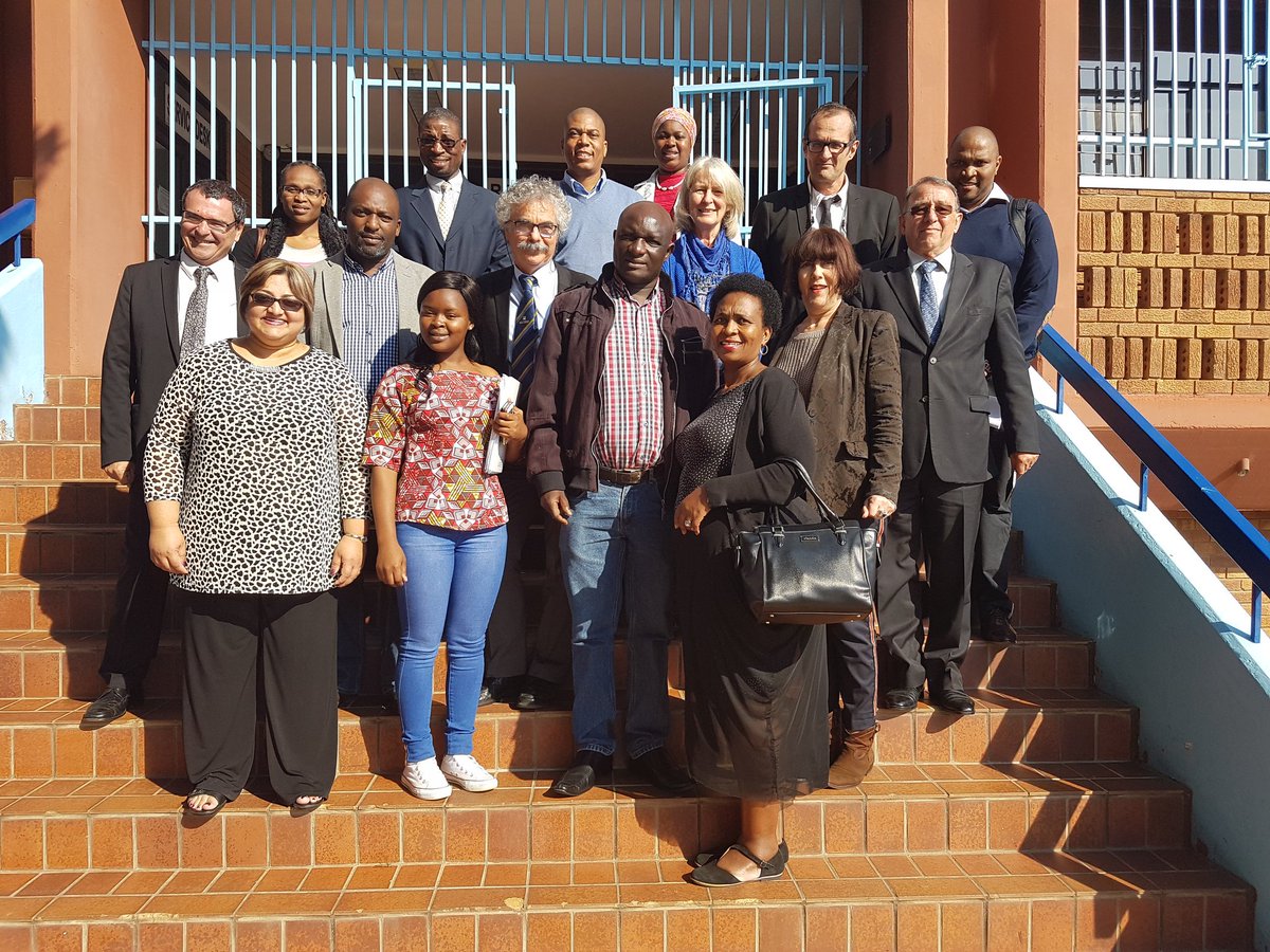 VosterMuchenje's tweet photo. We had a group photo and UL campus tour before the #FSAGRI meeting @UFH_AnimalSci @NRF_News @dstgovza @ARCSouthAfrica @Reziek_zee @Zimmysoji https://t.co/uGC4sZ7t3J
