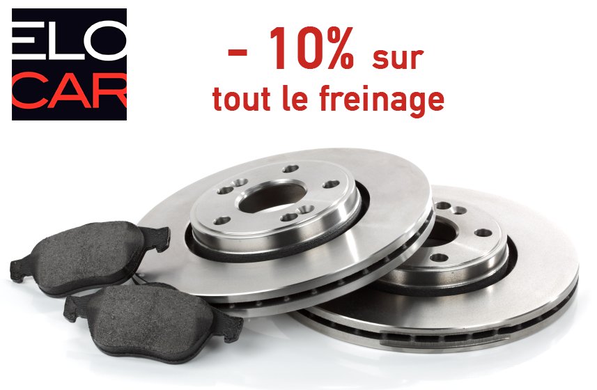 ElocarPACA's tweet photo. En ce moment chez @elocar, 10% sur tout le freinage https://t.co/ItioVf1xhq #Elocar #VoirConditions https://t.co/gHeFTORCwG