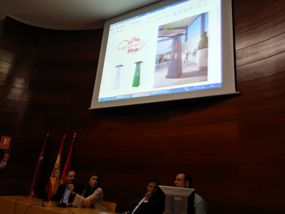 Industria_RM's tweet image. La empresa #NaturalFire presenta su estufa de biomasa como solución técnica para calefactar terrazas #RMSostenibleEnergaticamente