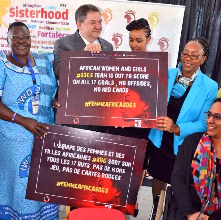 The end of poverty can only be achieved with the end of gender-based discrimination. #FemmeAfricaSDGs #FightInequality #SDGs