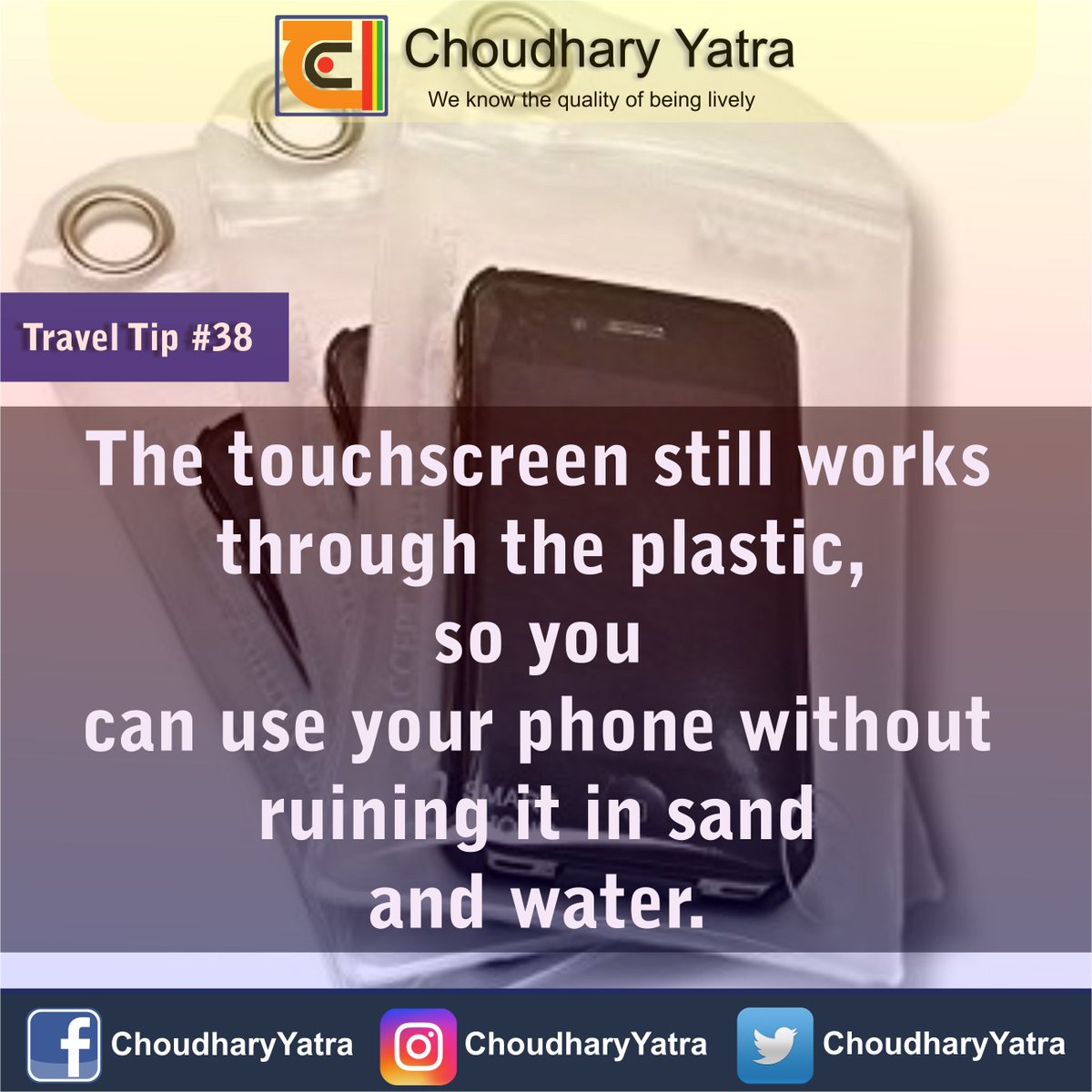 ChoudharyYatra's tweet image. Well if you're planning to hangout at beach this #Weekend then here's the #BeachHack #TravelTip for you!